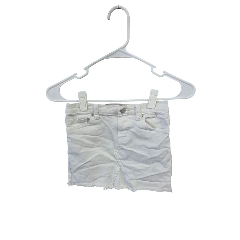 White Denim Mini Skirt - Cat & Jack - S (6/6X)